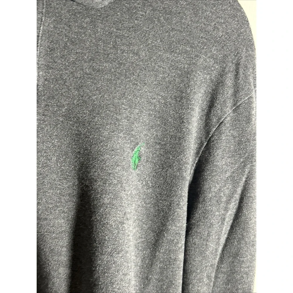 Polo Ralph Lauren Shirt Mens‎ Size L Gray Pony Logo Long Sleeve Classic Fit